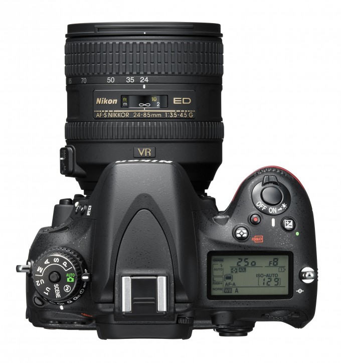 Nikon D610 24MP - Top View