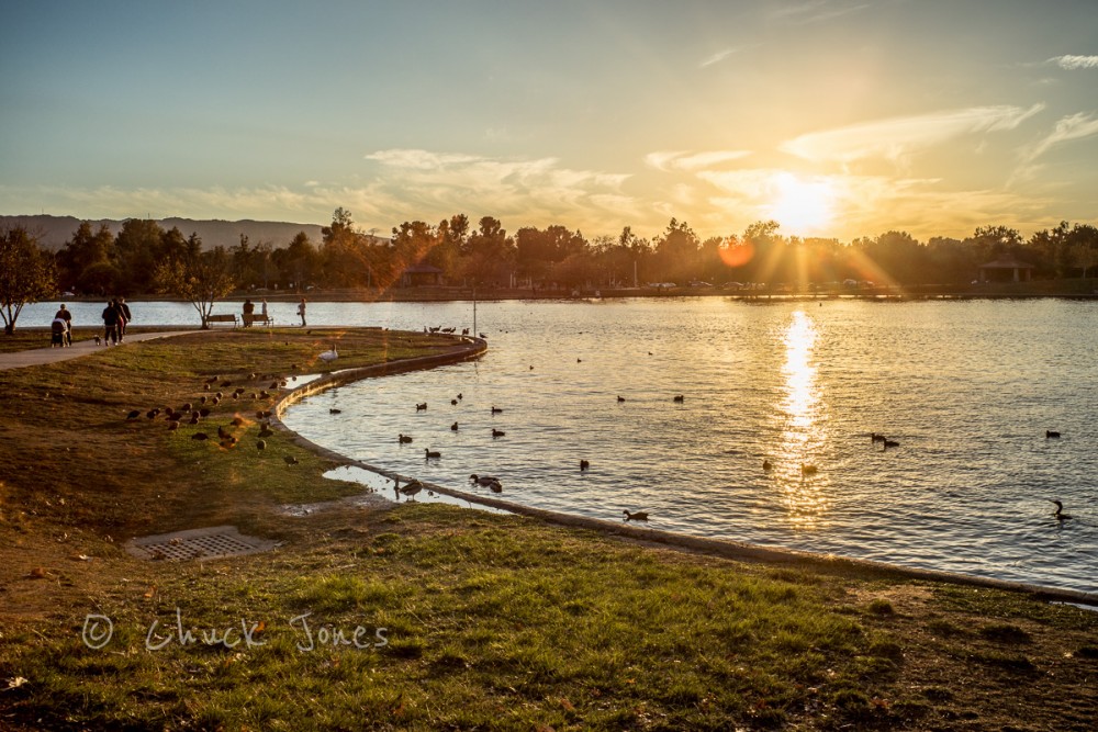 Sunset Over The Lake - Sony A7R, Leica 35mm Summicron @f/11,  1/320th sec ISO 100.