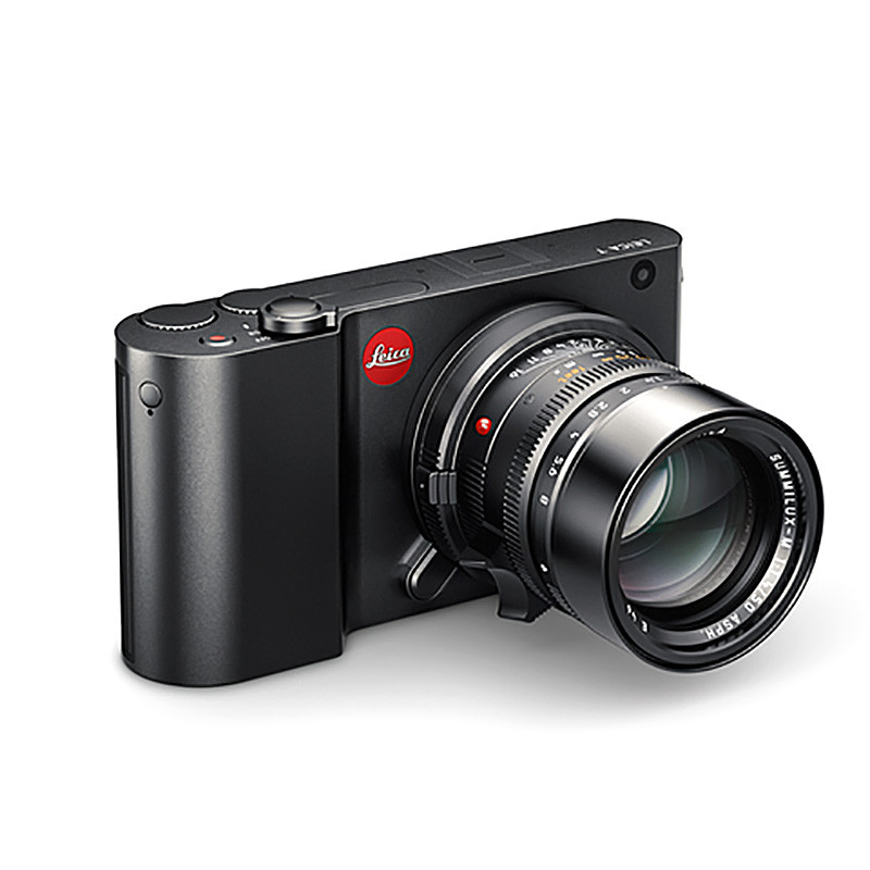 Leica T Camera In Black, With Optional T-M Adapter & Optional 50mm Summilux M.