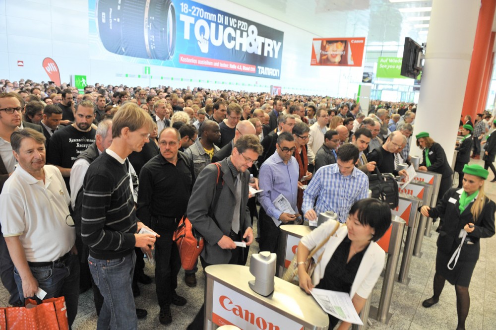 Opening Day at Photokina is always a mad house!