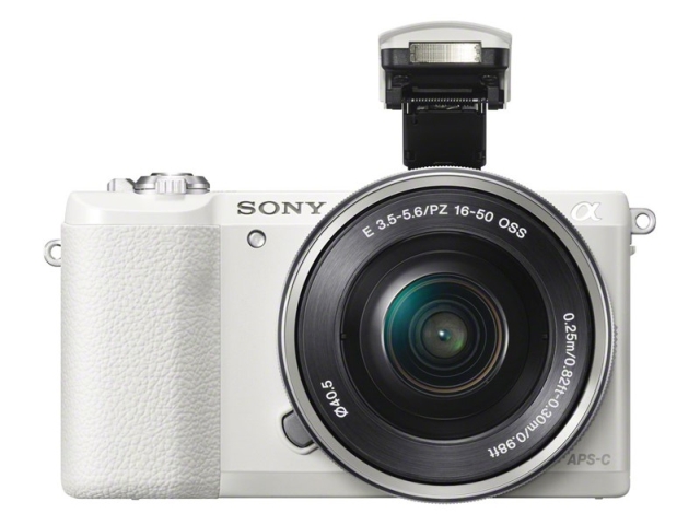 The New Sony a5100 shown in white