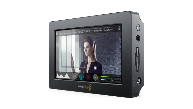 Blackmagic Video Assist – Sharper Focus & 4-2-2 10 bit Color Recording For $495 US.