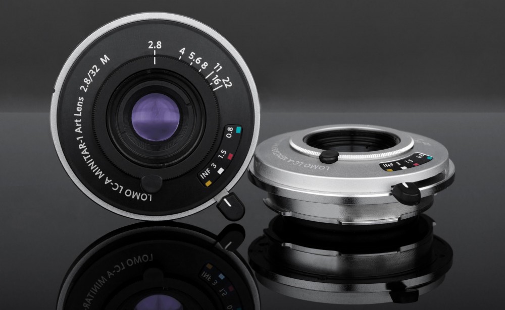 The Lomo Minitar-1 Lens is Available in Black or Silver