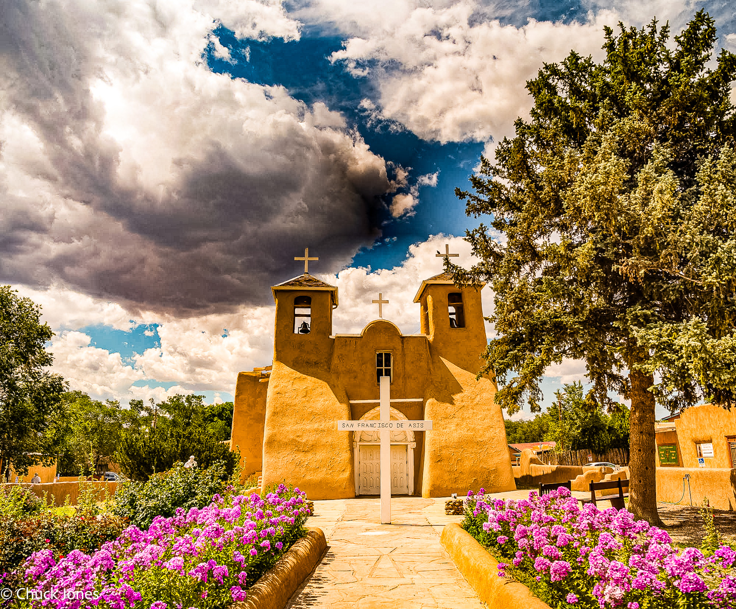 San Francisco de Asís Mission, Ranchos de Taos, four-frame rotational stitch on GFX100S with Schneider PCS Super Angulon 55mm
